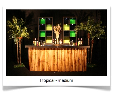 Tropische Cocktailbar - Crystal Cocktails